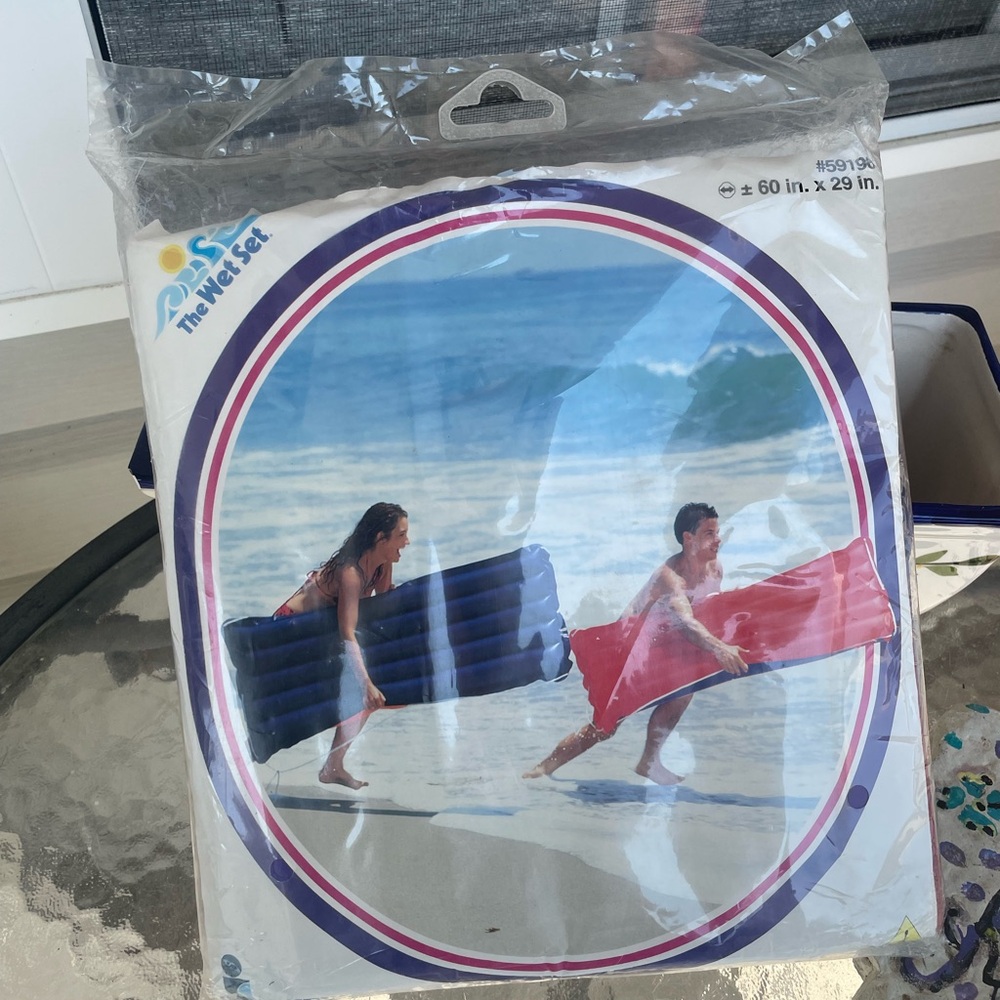 Vintage canvas floating device